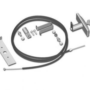 ROGER TECHNOLOGY RL655 - sada odblokovania na otváranie garážovej brány s kľučkou
